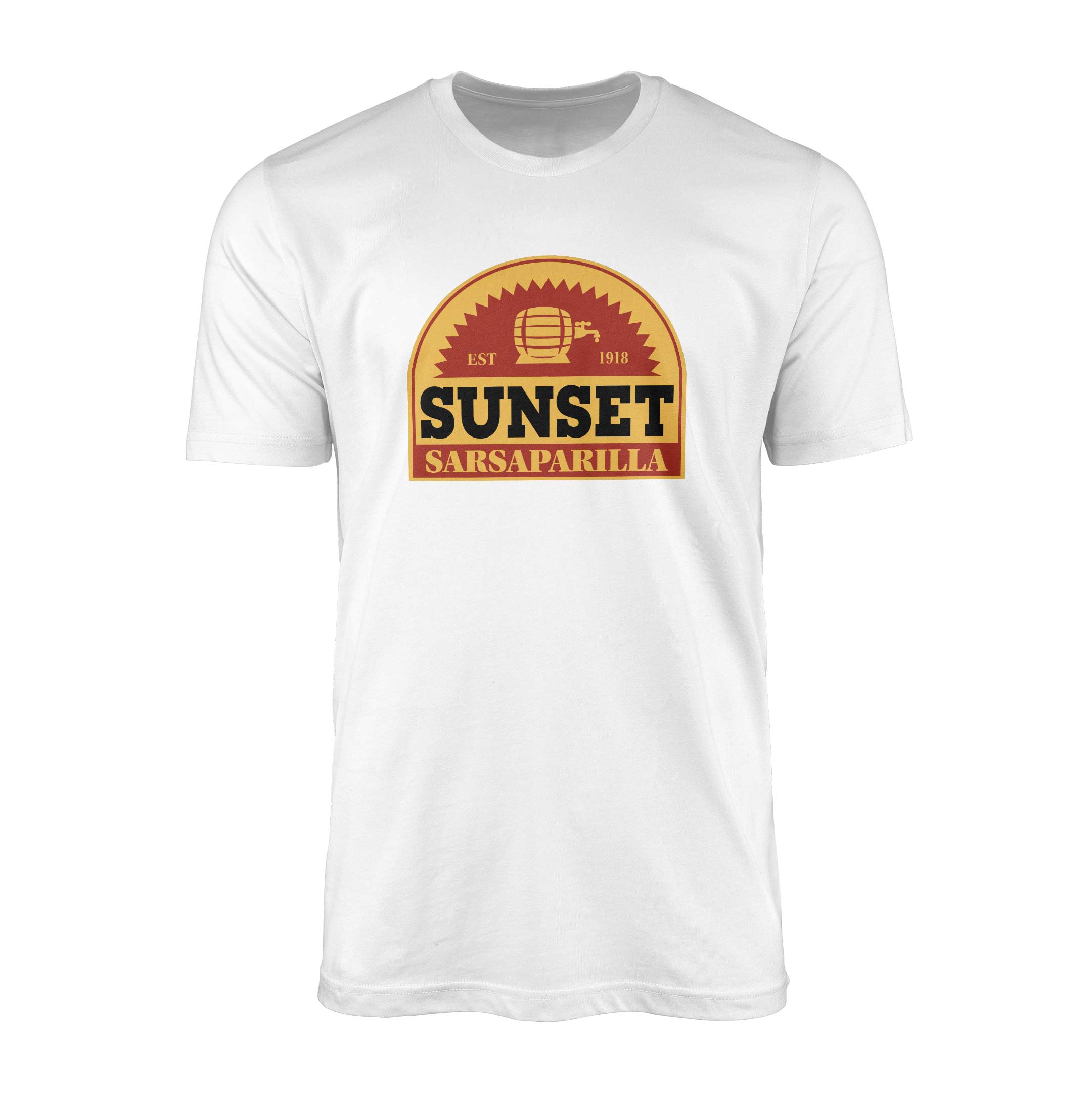Sunset Sarsaparilla | Fallout Beyaz Tişört