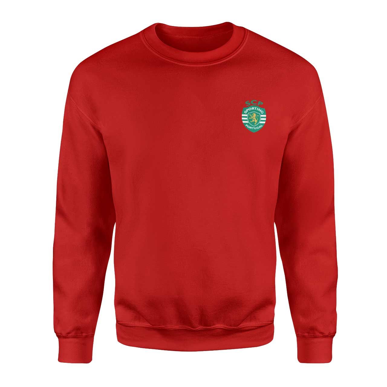 Sporting Lisbon CP Kırmızı Sweatshirt