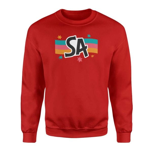 San Antonio Kırmızı Sweatshirt