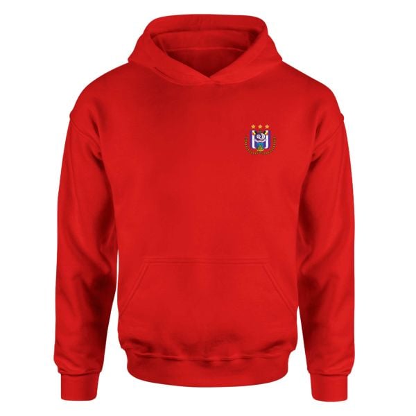 Anderlecht Kırmızı Hoodie