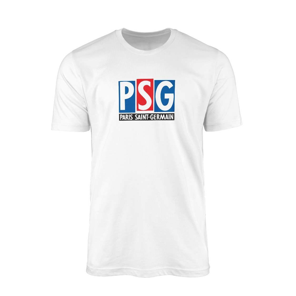 PSG Vintage Beyaz Tişört
