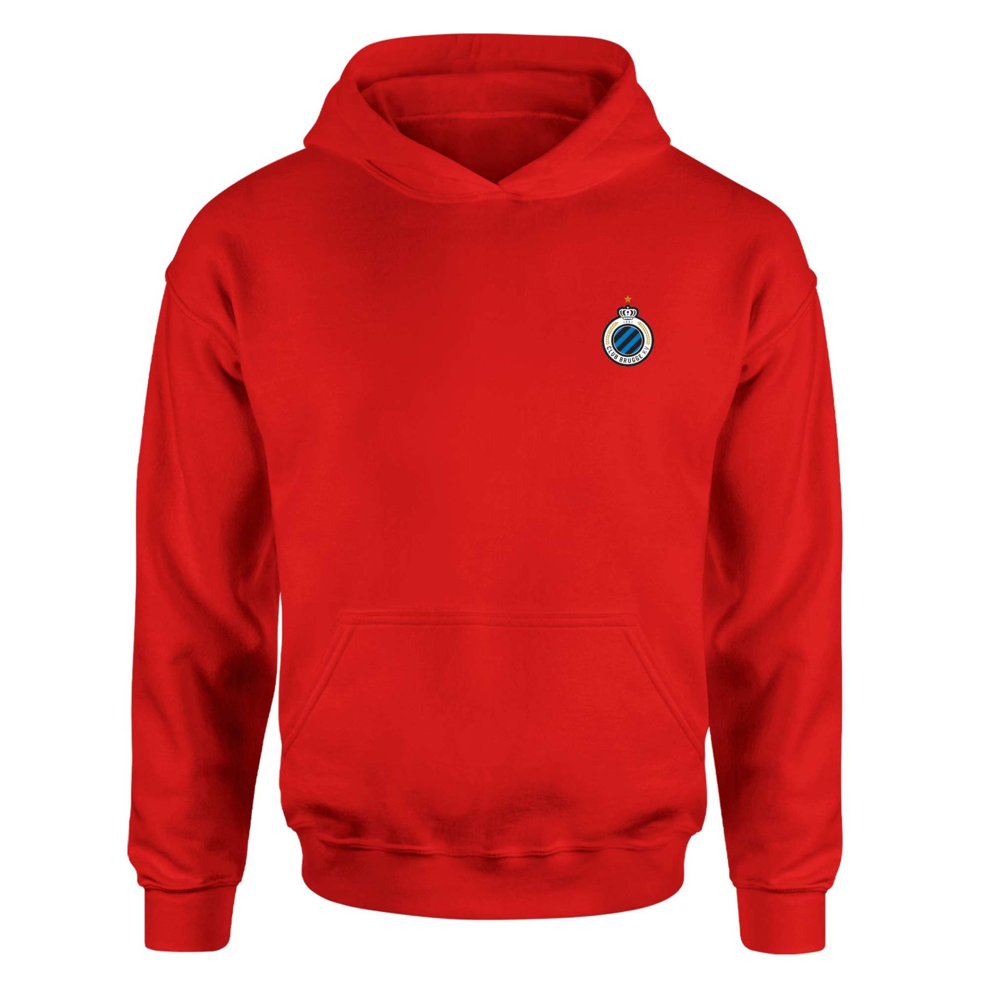 Club Brugge KV Kırmızı Hoodie