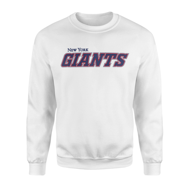 New York Giants Beyaz Sweatshirt