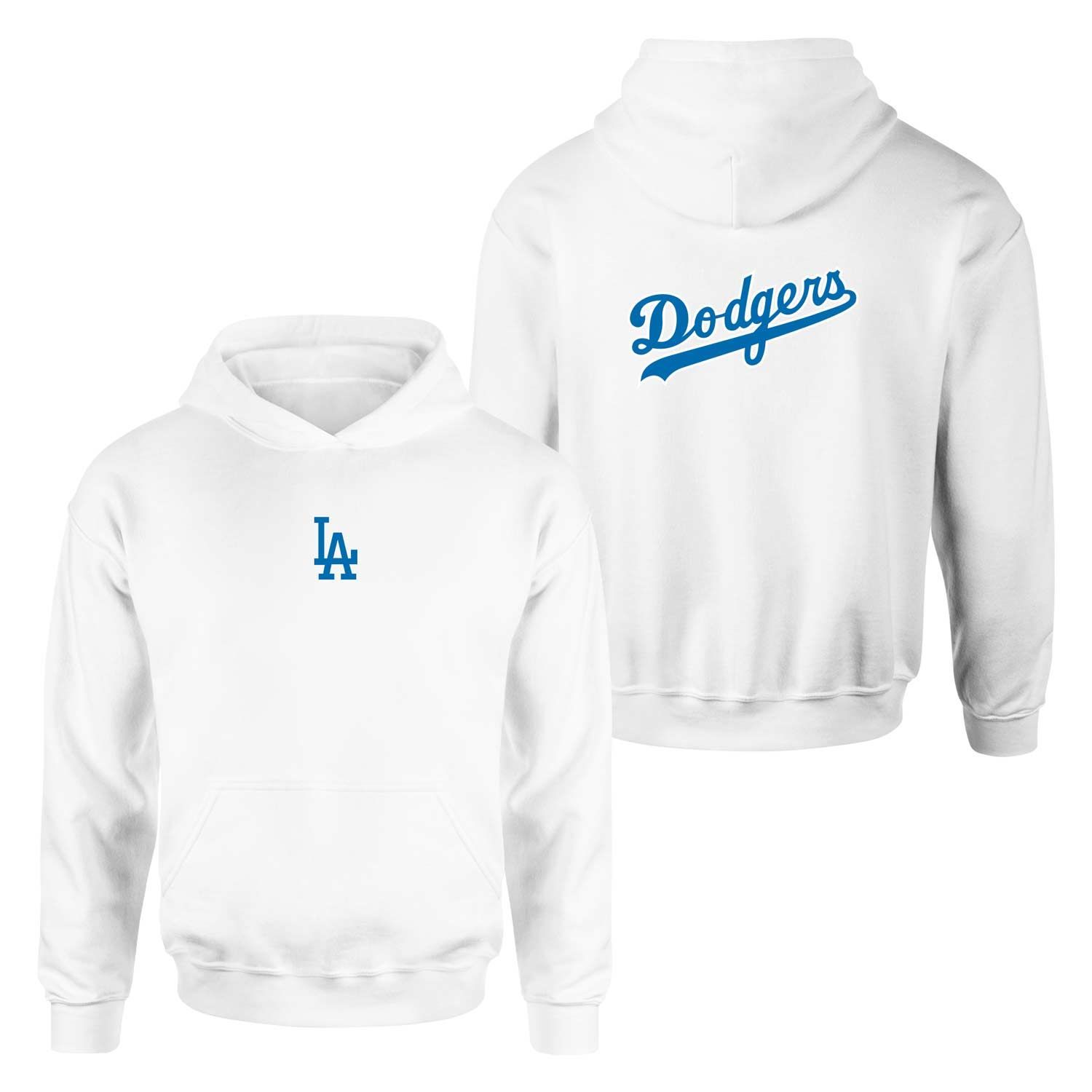 LA Dodgers Beyaz Hoodie