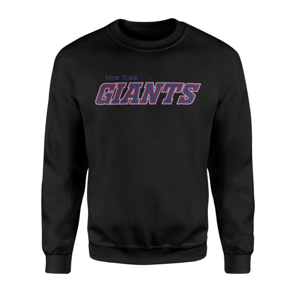 New York Giants Siyah Sweatshirt