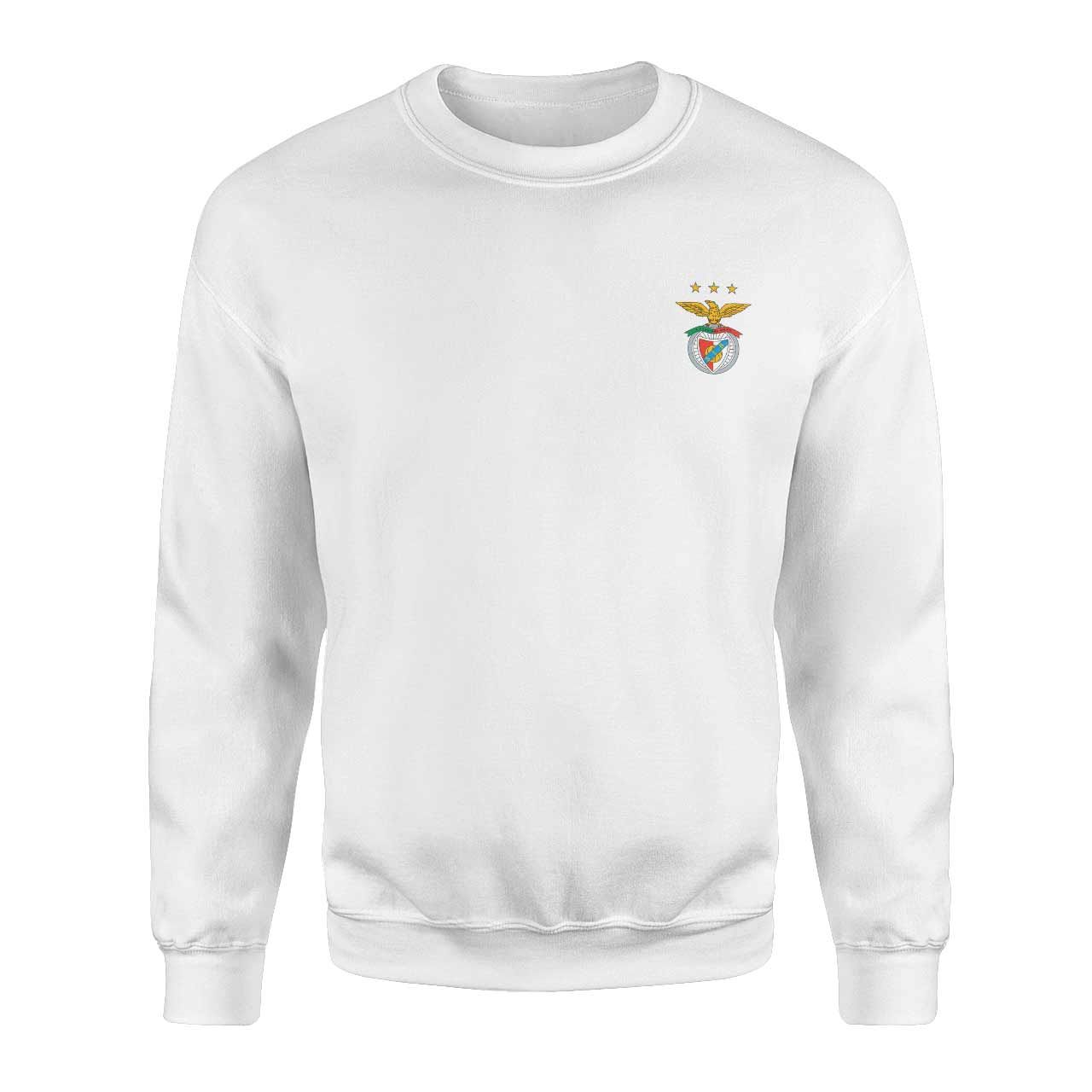 S.L. Benfica Beyaz Sweatshirt