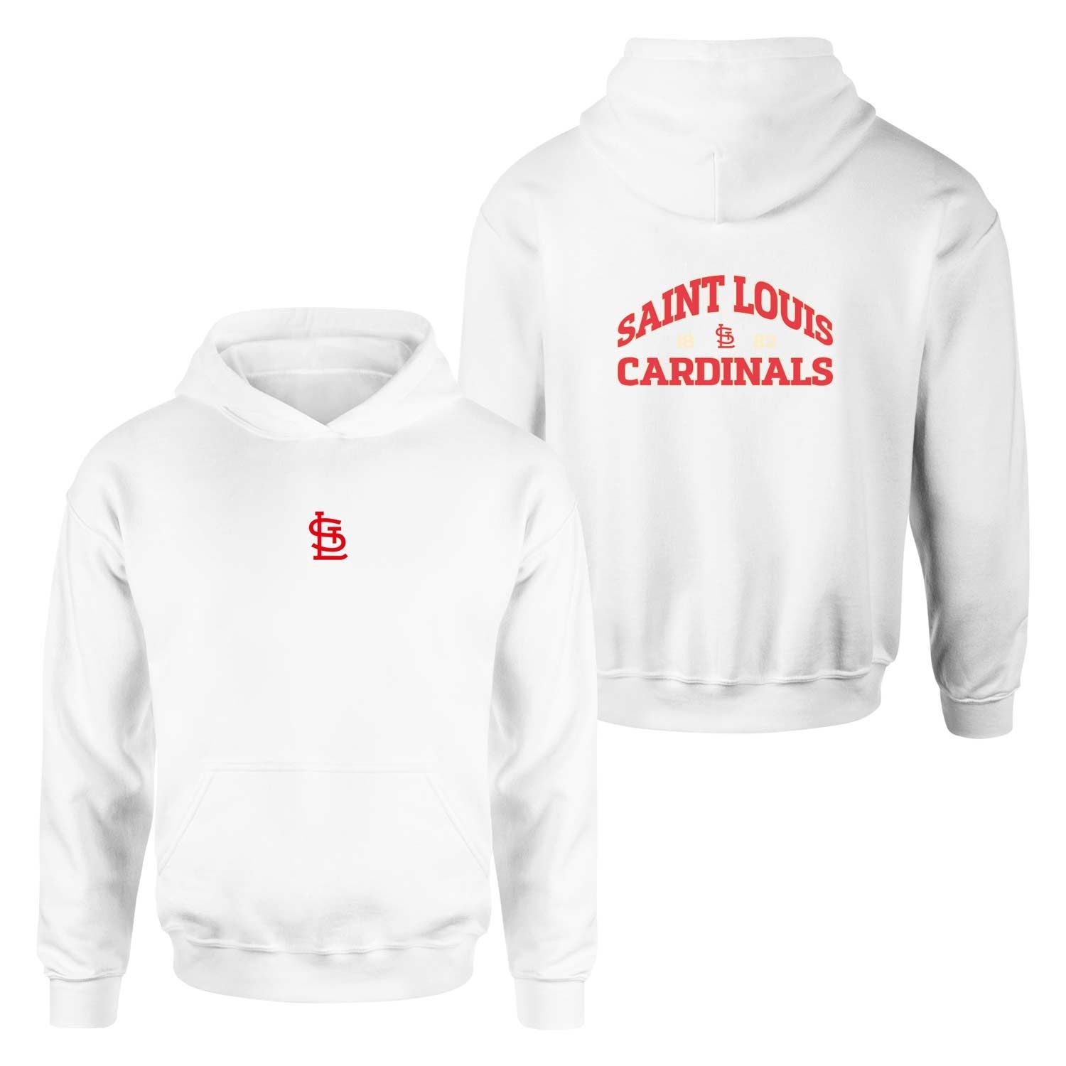 St. Louis Cardinals Beyaz Hoodie