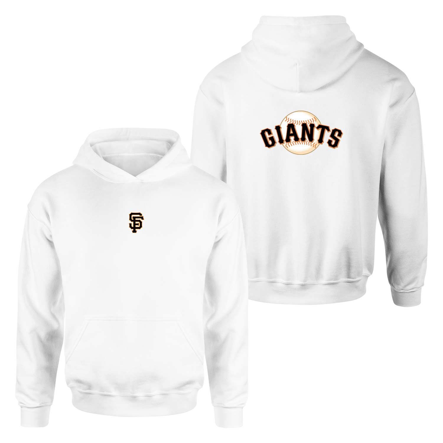 SF Giants Beyaz Hoodie