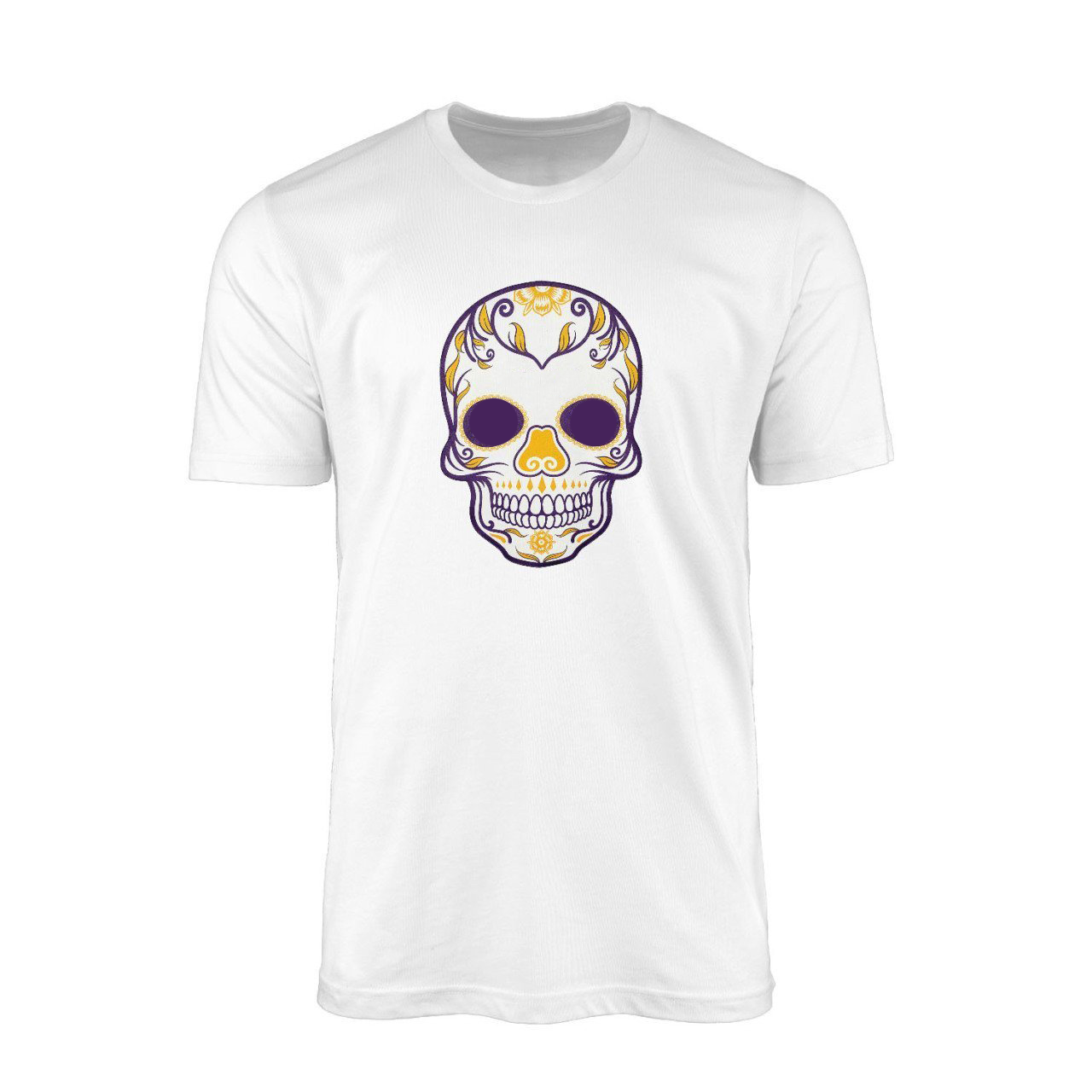 LA Skull Beyaz Tshirt