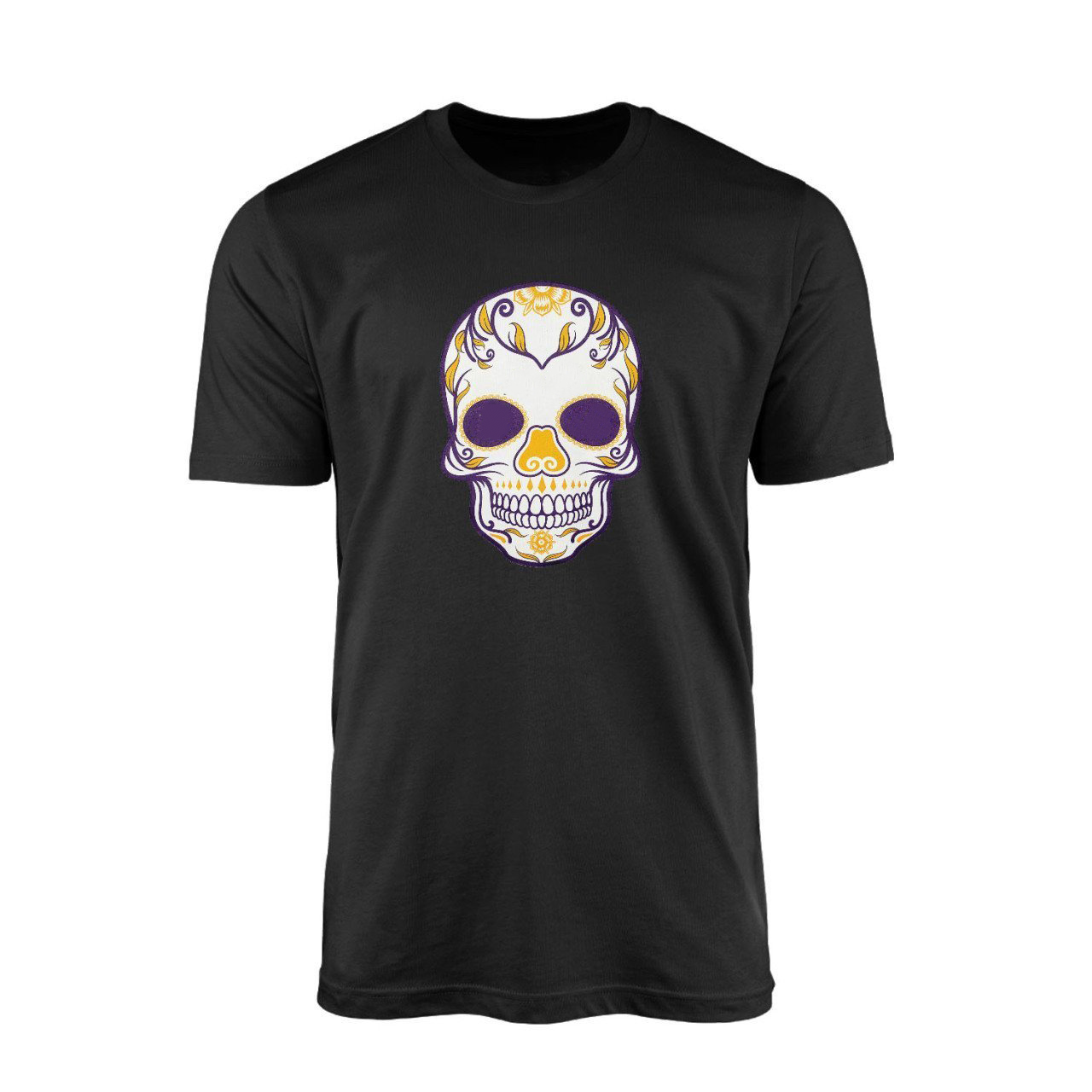 LA Skull Siyah Tshirt