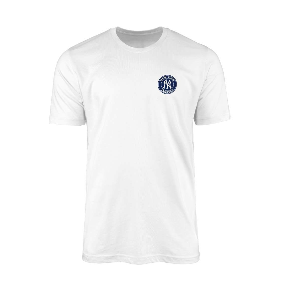 Yankees Badge Beyaz Tişört