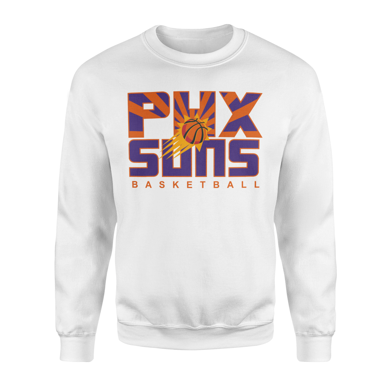 Phoenix Suns Beyaz Sweatshirt