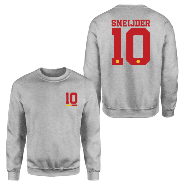 Sneijder 10 Gri Forma Sweatshirt