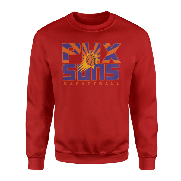 Phoenix Suns Kırmızı Sweatshirt