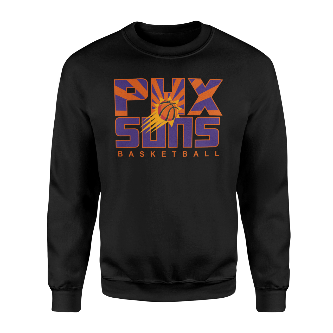 Phoenix Suns Siyah Sweatshirt