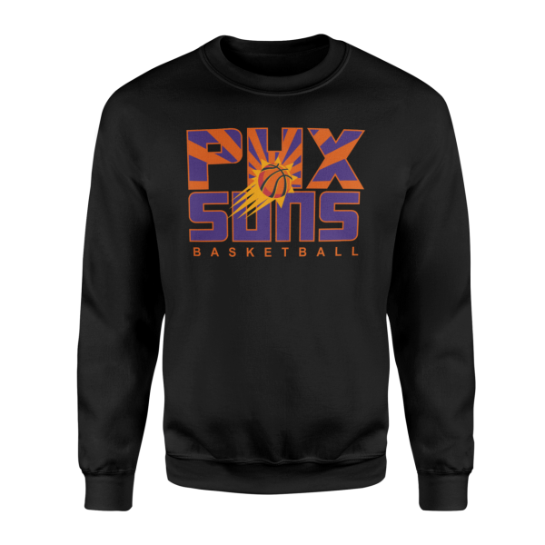 Phoenix Suns Siyah Sweatshirt