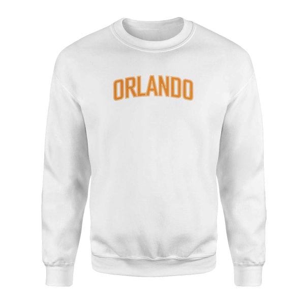 Orlando Arch Beyaz Sweatshirt