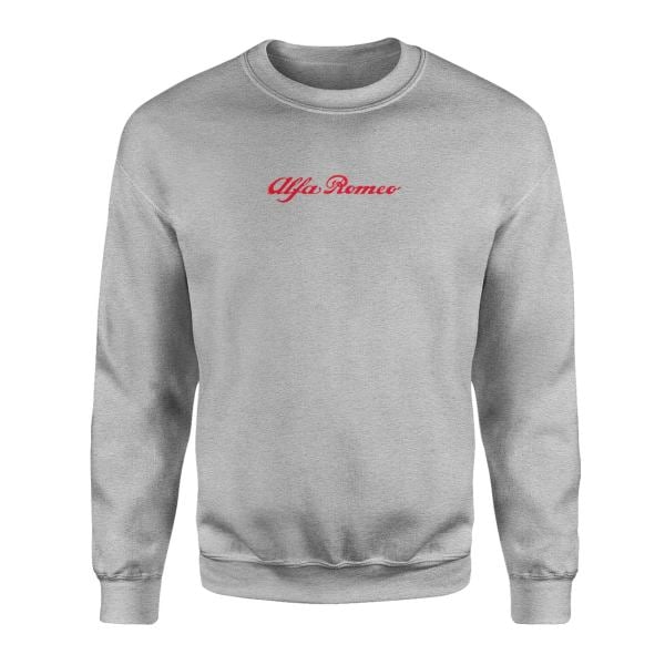 Alfa Romeo F1 Team Gri Sweatshirt