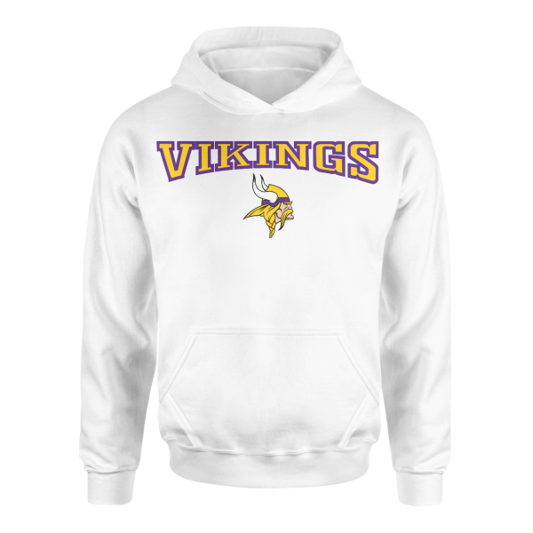 Minnesota Vikings Beyaz Hoodie