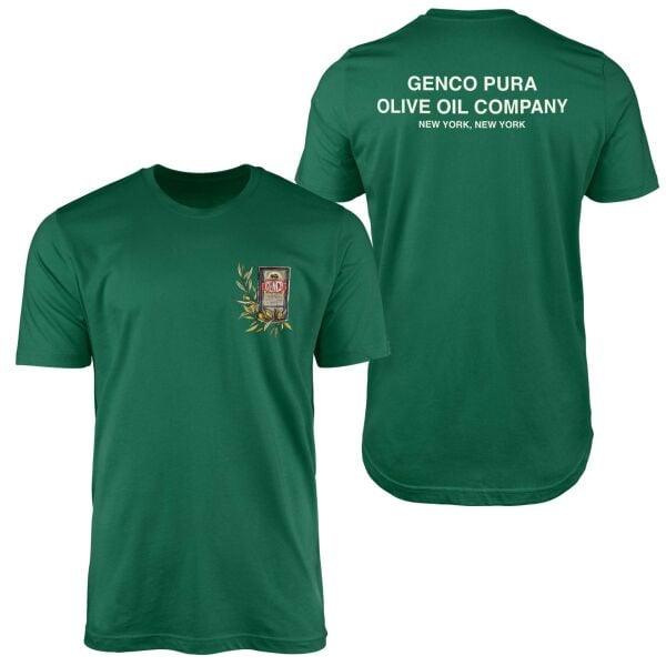 Genco Pura Olive Oil Company | Godfather Yeşil Tişört