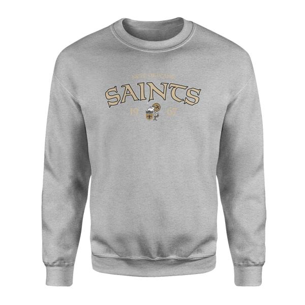 New Orleans Saints Gri Sweatshirt