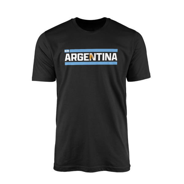 Arjantin Siyah Tişört
