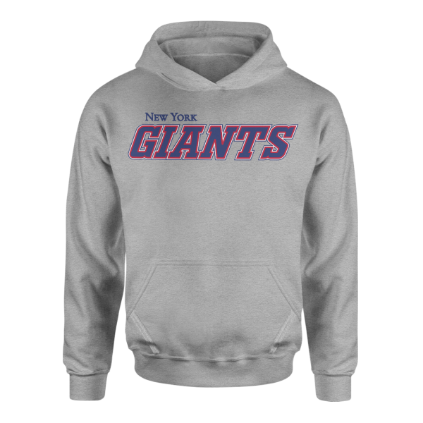 New York Giants Gri Hoodie