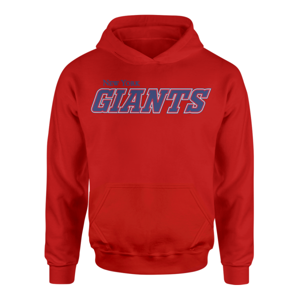 New York Giants Kırmızı Hoodie
