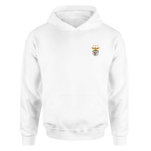 S.L. Benfica Beyaz Hoodie