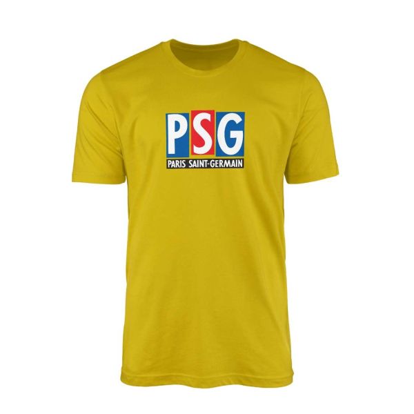 PSG Vintage Sarı Tişört