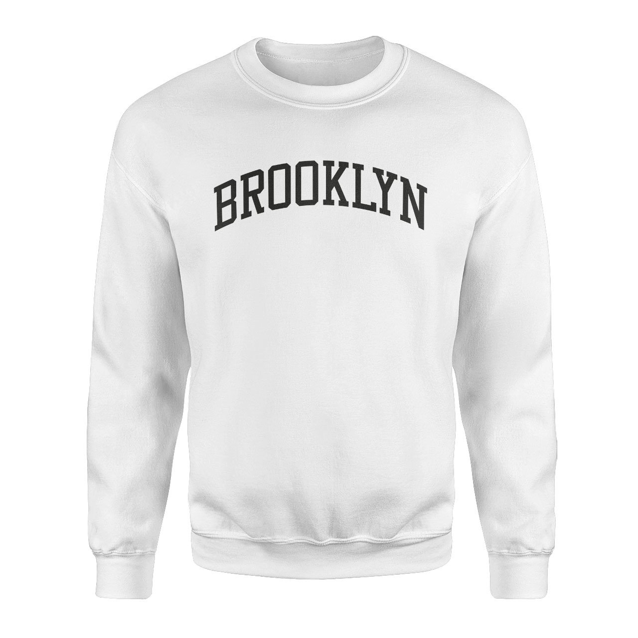 Brooklyn Arch Beyaz Sweatshirt