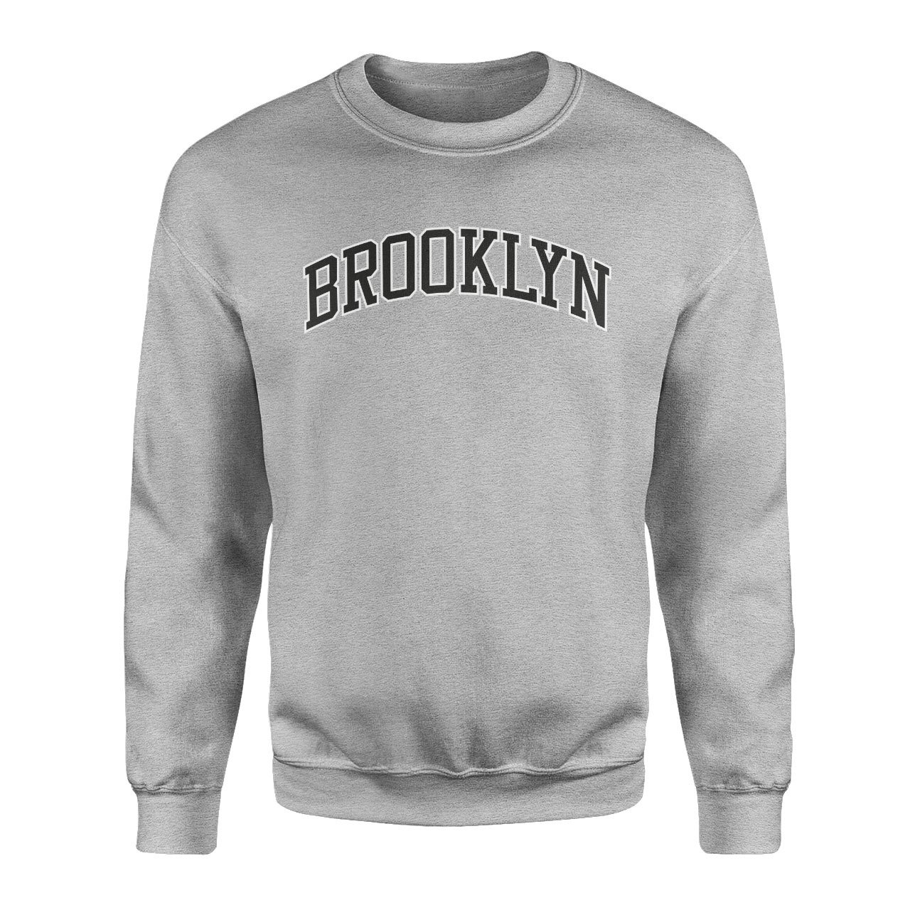 Brooklyn Arch Gri Sweatshirt