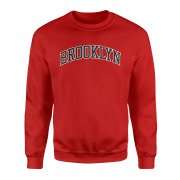 Brooklyn Arch Kırmızı Sweatshirt