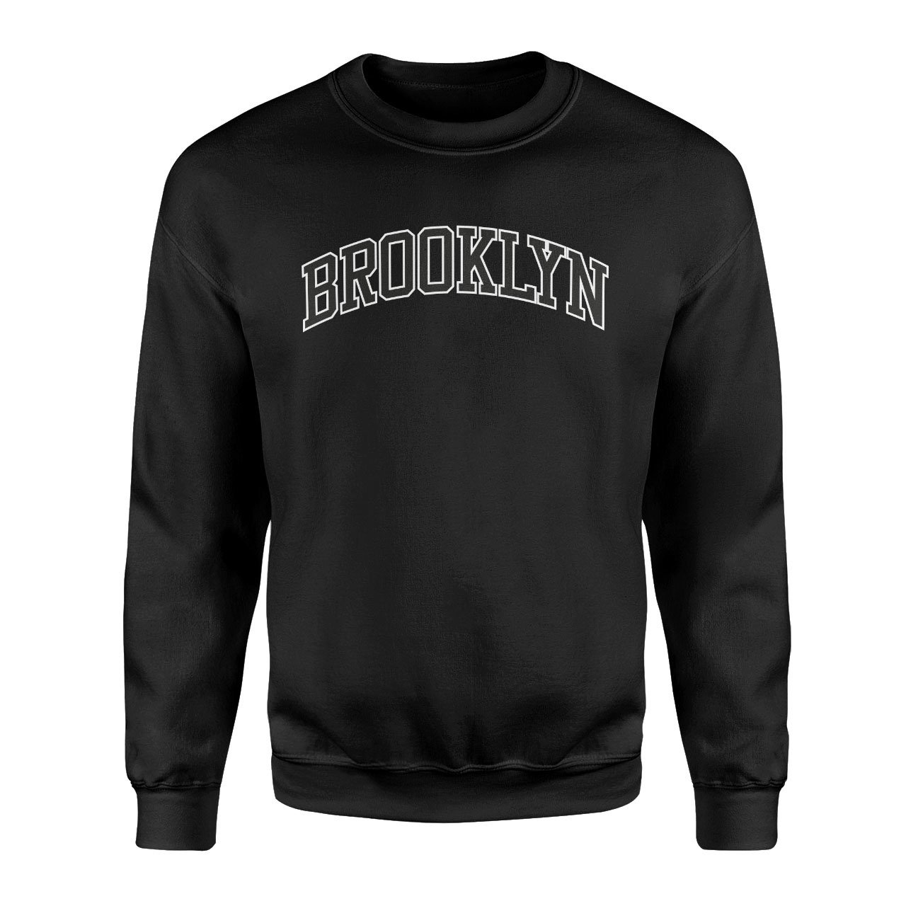 Brooklyn Arch Siyah Sweatshirt
