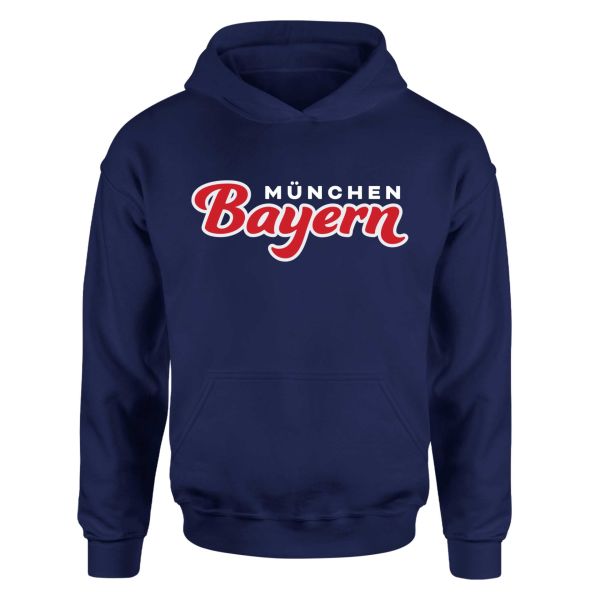 Bayern Münih Lacivert Hoodie