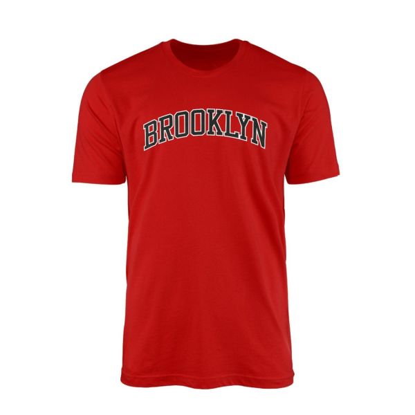 Brooklyn Arch Kırmızı Tshirt