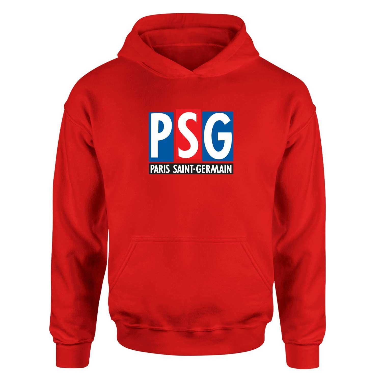 PSG Vintage Kırmızı Hoodie