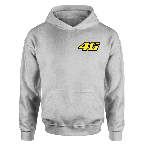 Rossi 46 Gri Hoodie