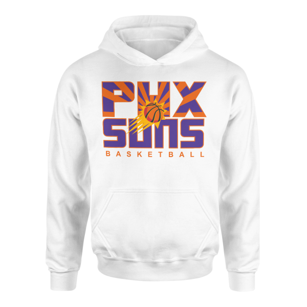 Phoenix Suns Beyaz Hoodie