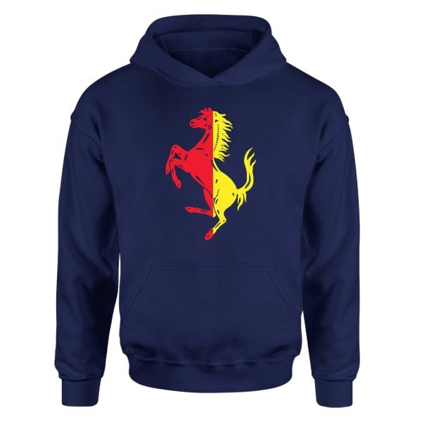 FERRARI Lacivert Hoodie