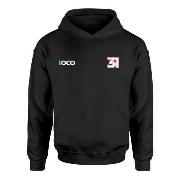 Estaban Ocon 31 Siyah Hoodie