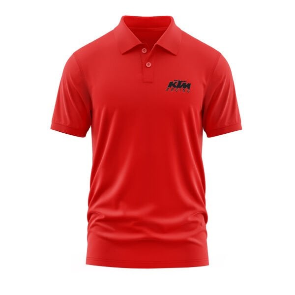 KTM Racing Kırmızı Polo Tişört