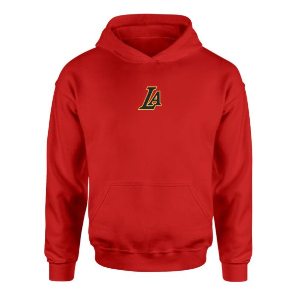 LA Black-Gold Superior Mid Kırmızı Hoodie