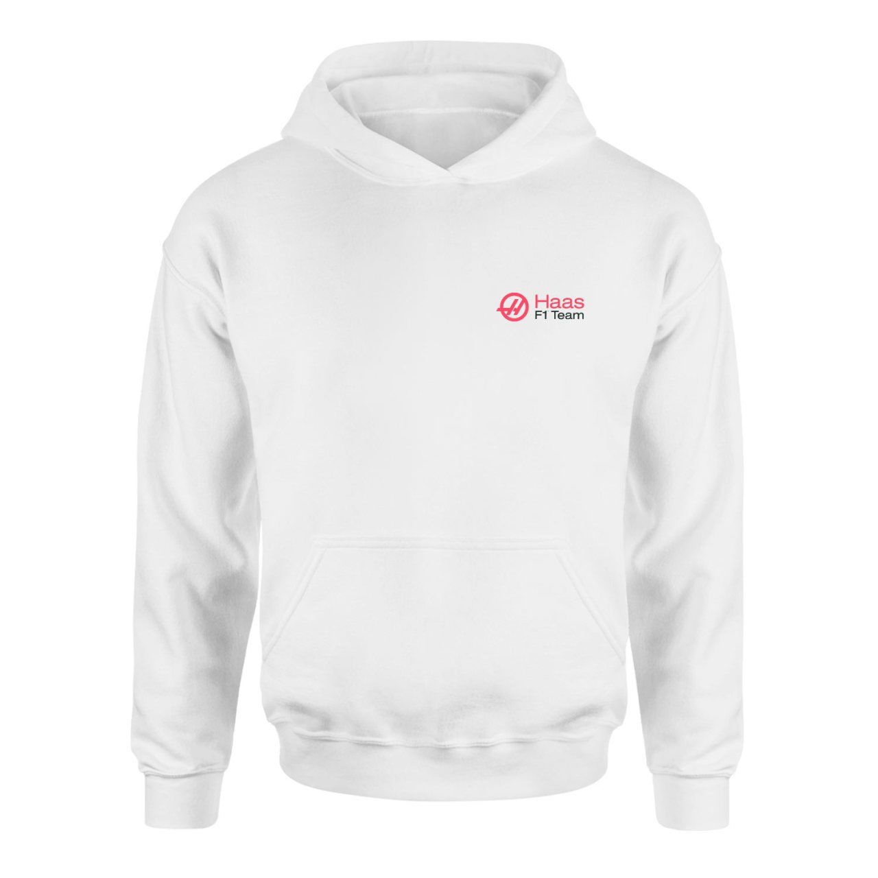 Haas F1 Team Beyaz Hoodie