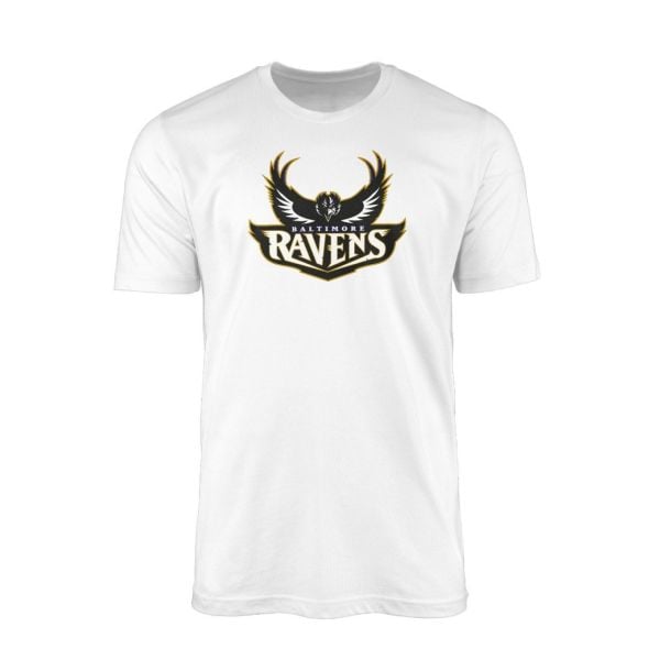 Baltimore Ravens Beyaz Tshirt
