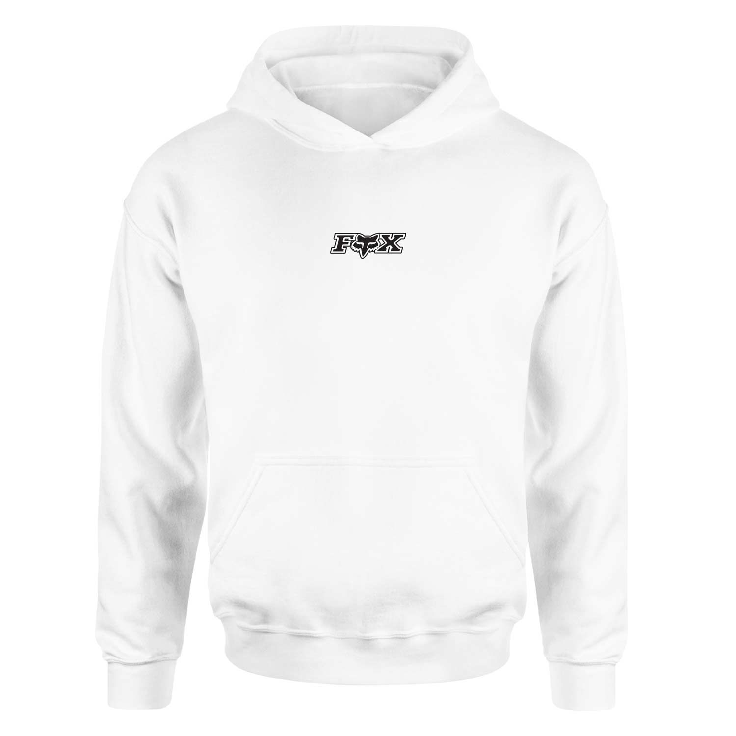 Fox Beyaz Hoodie