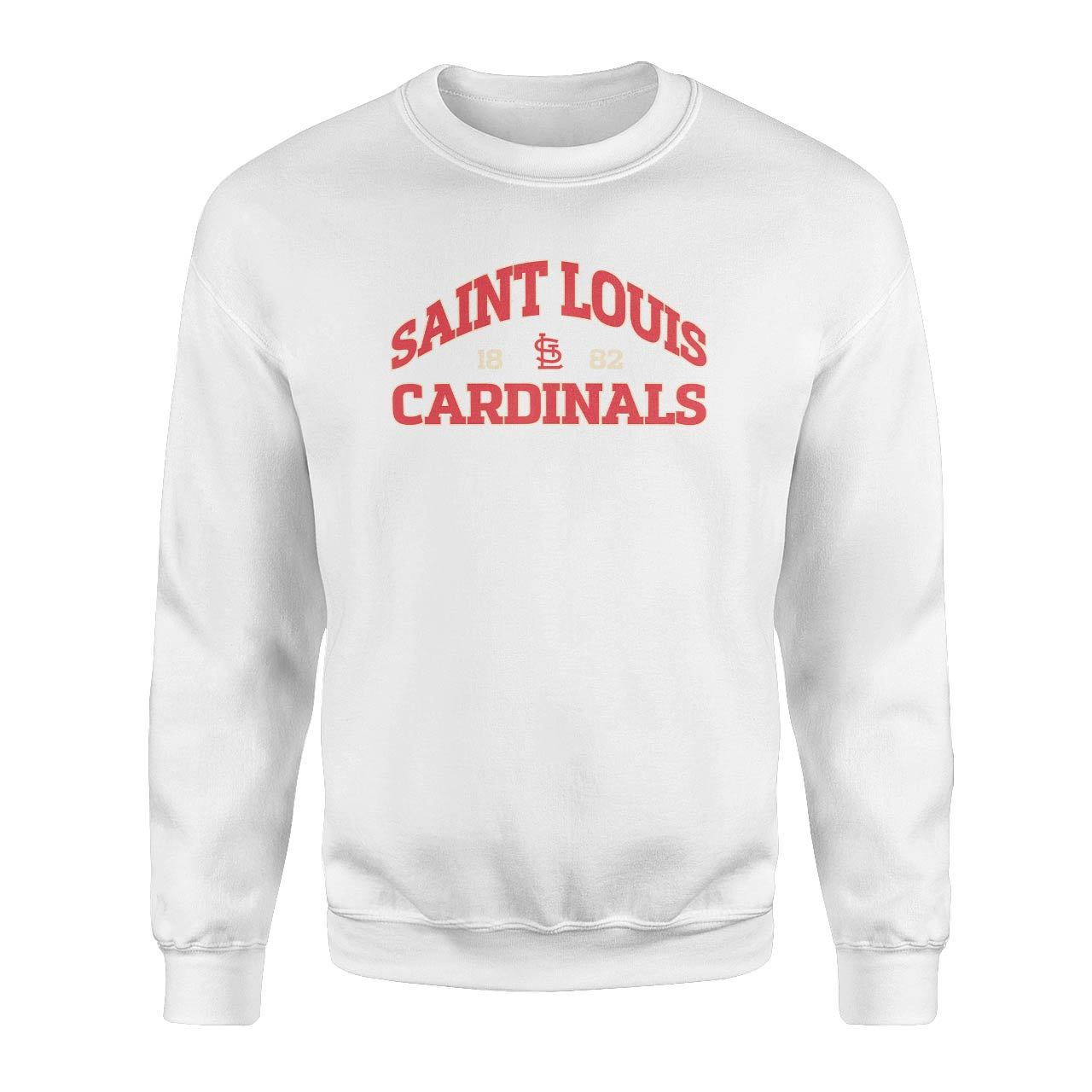 St. Louis Cardinals Beyaz Sweatshirt