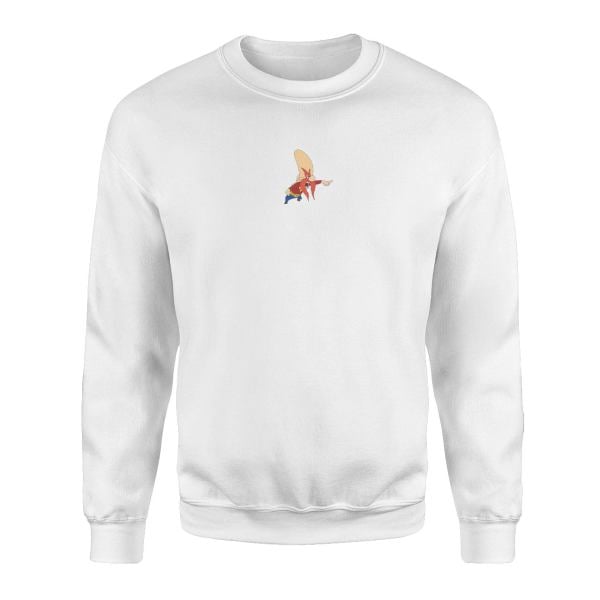 Karavana Sam Beyaz Sweatshirt