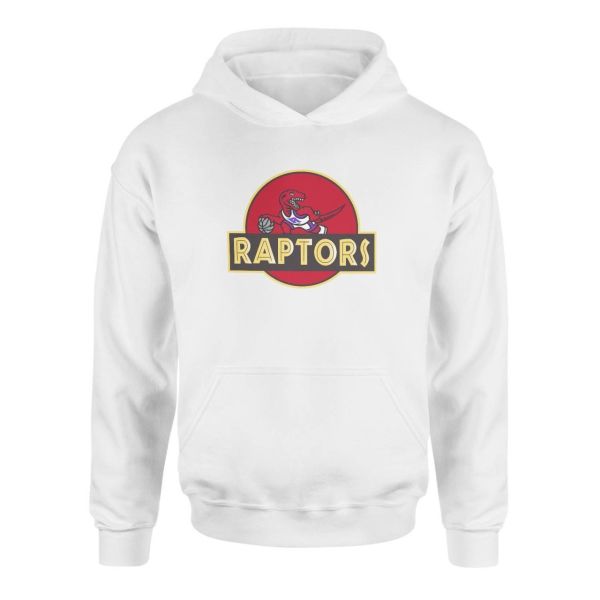 Jurassic Park Edition Beyaz Hoodie