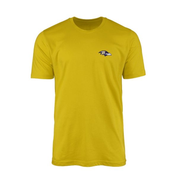 Baltimore Ravens Superior Logo Sarı Tshirt